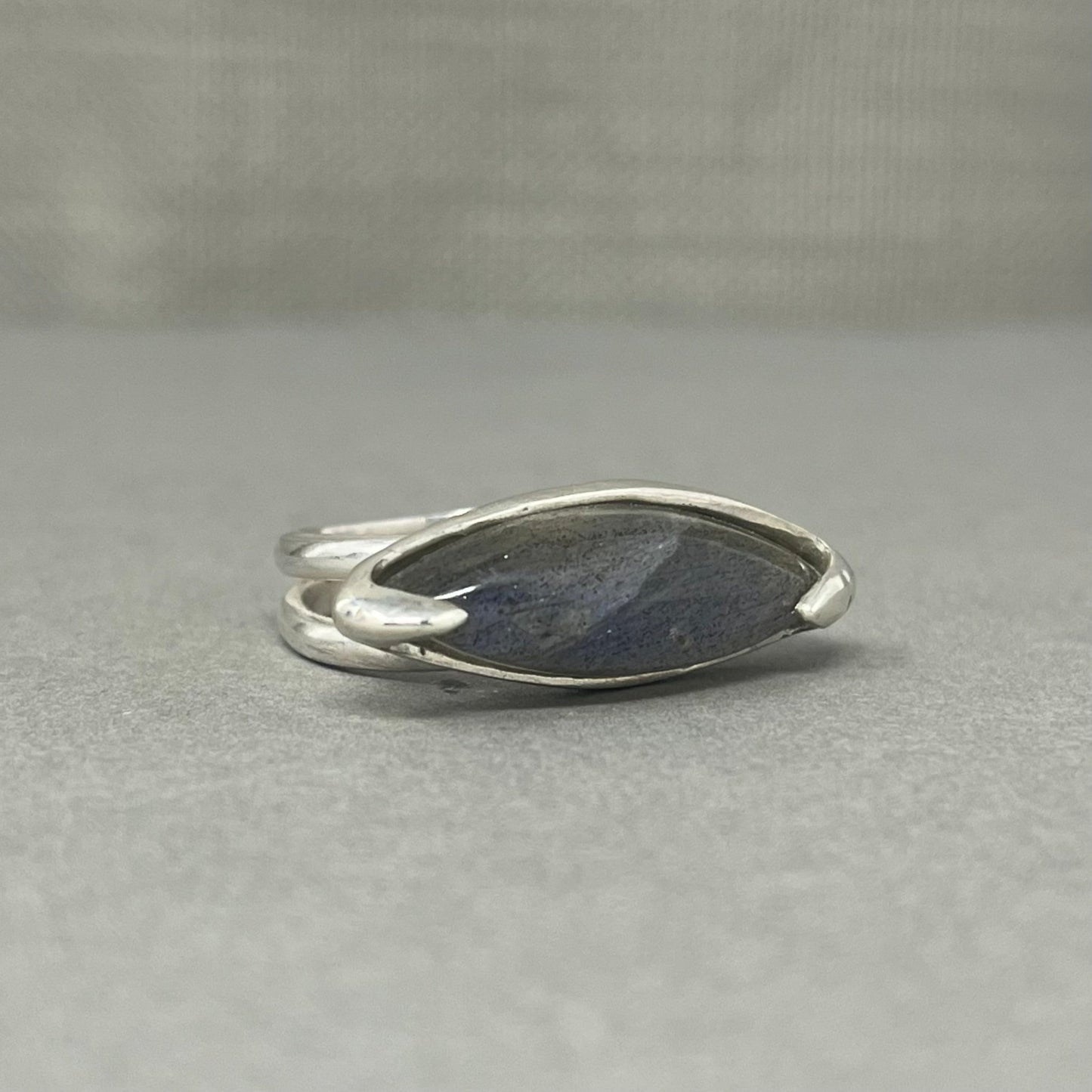 Marquise Labradorite Ring - Emily Lisbeth Jewellery