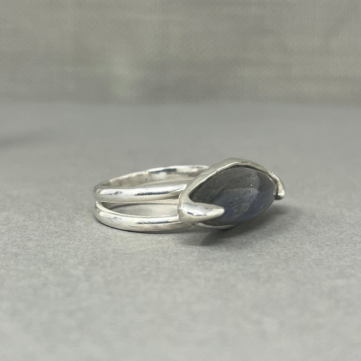 Marquise Labradorite Ring - Emily Lisbeth Jewellery