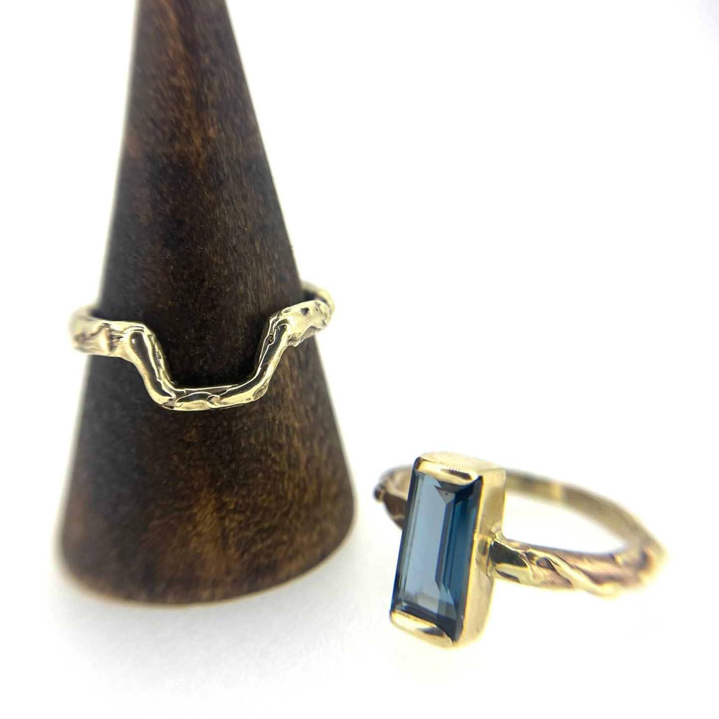 Molten Gold Jacket Ring - Emily Lisbeth Jewellery