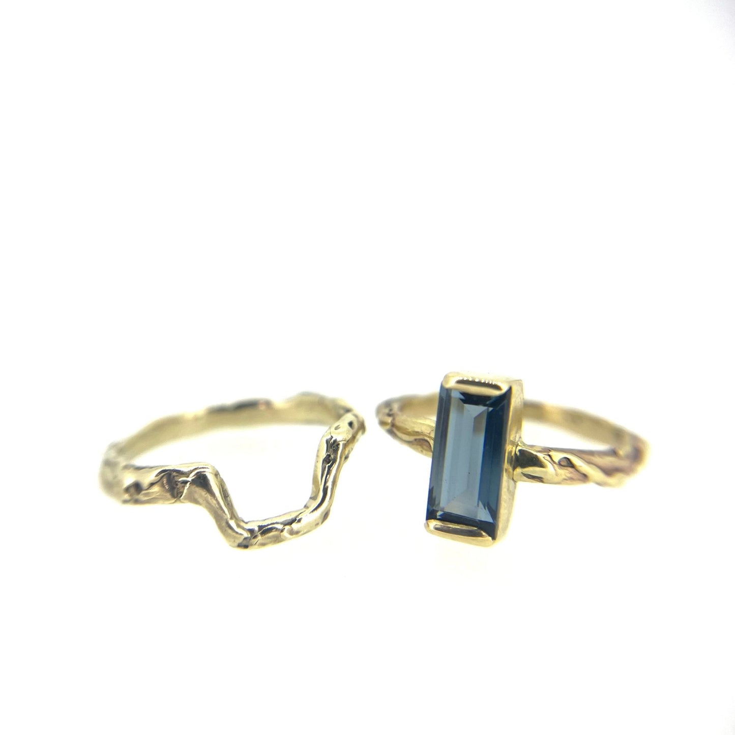 Molten Gold Jacket Ring - Emily Lisbeth Jewellery