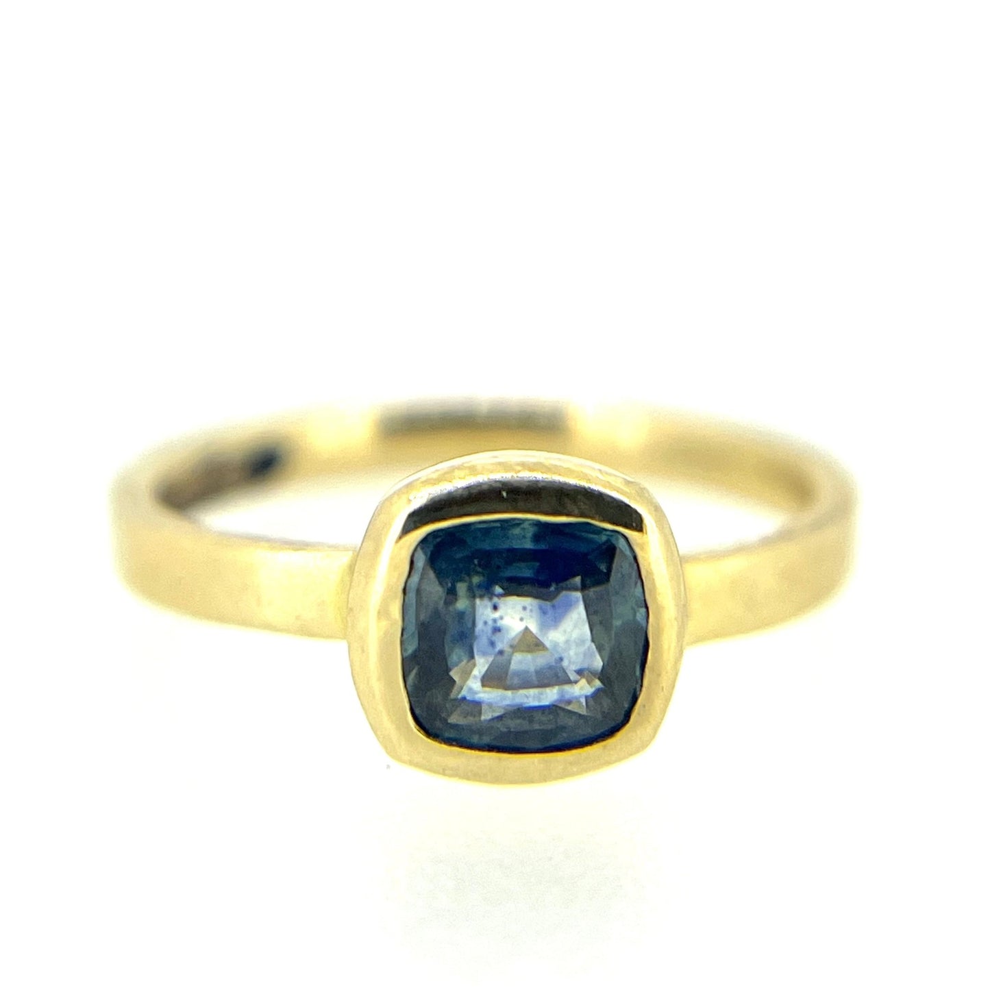 Montana Sapphire Gold Cocktail Ring - Emily Lisbeth Jewellery