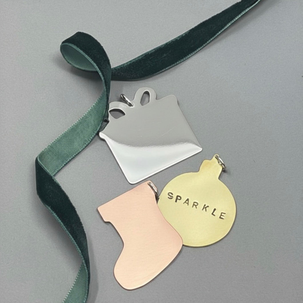 COMING SOON - Sterling Silver Christmas Tree Ornament Workshop Sat 12th Dec 5-8pm - Emily Lisbeth Jewellery