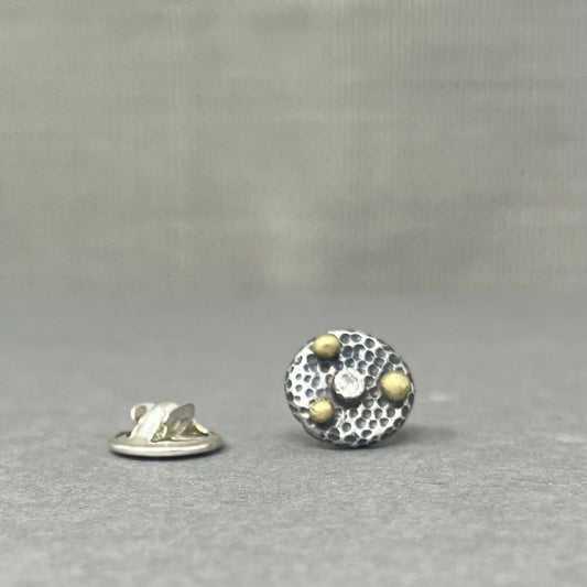 Diamond Tie Pin - Emily Lisbeth Jewellery
