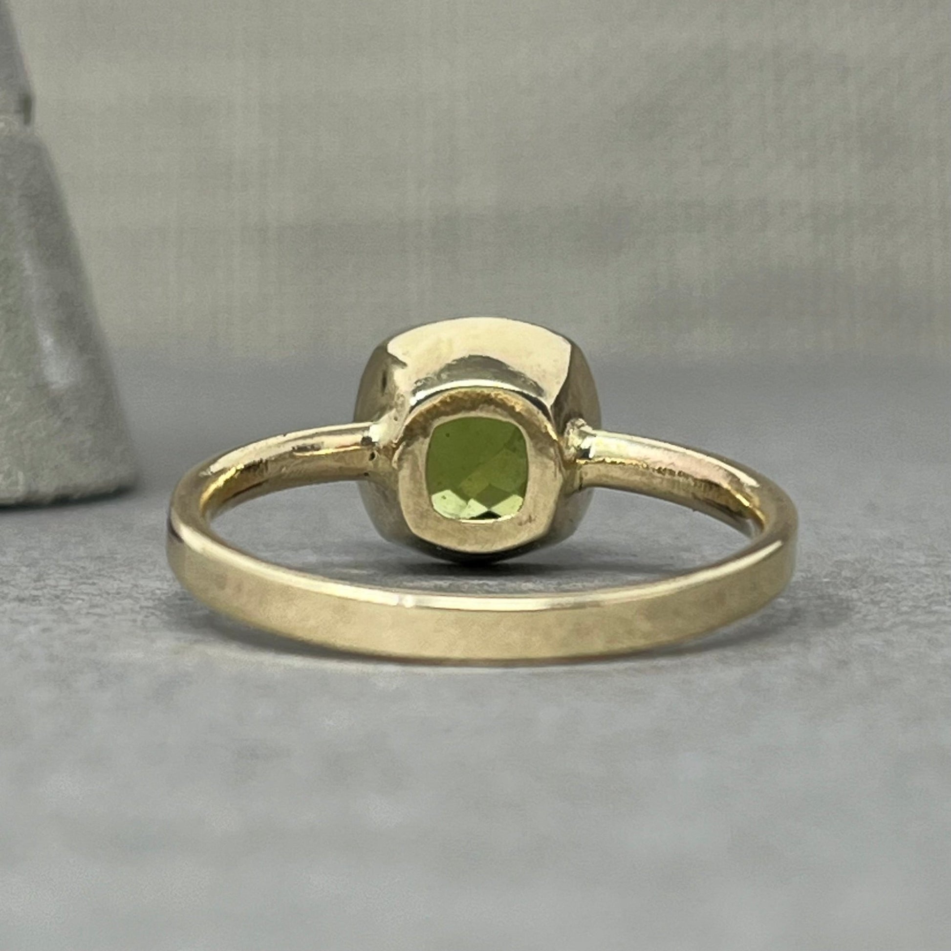 Gold Peridot Cocktail Ring - Emily Lisbeth Jewellery