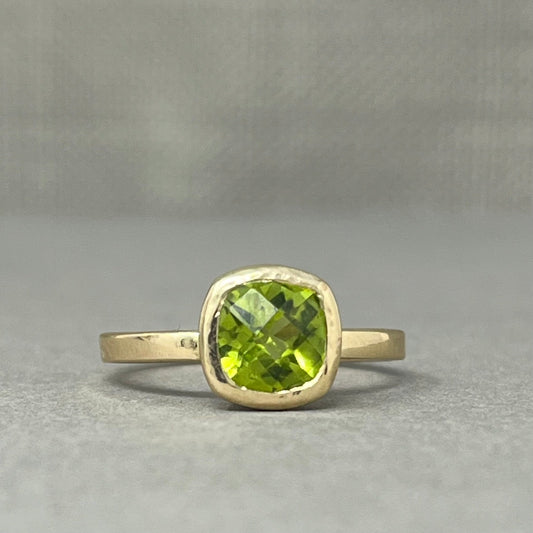 Gold Peridot Cocktail Ring - Emily Lisbeth Jewellery