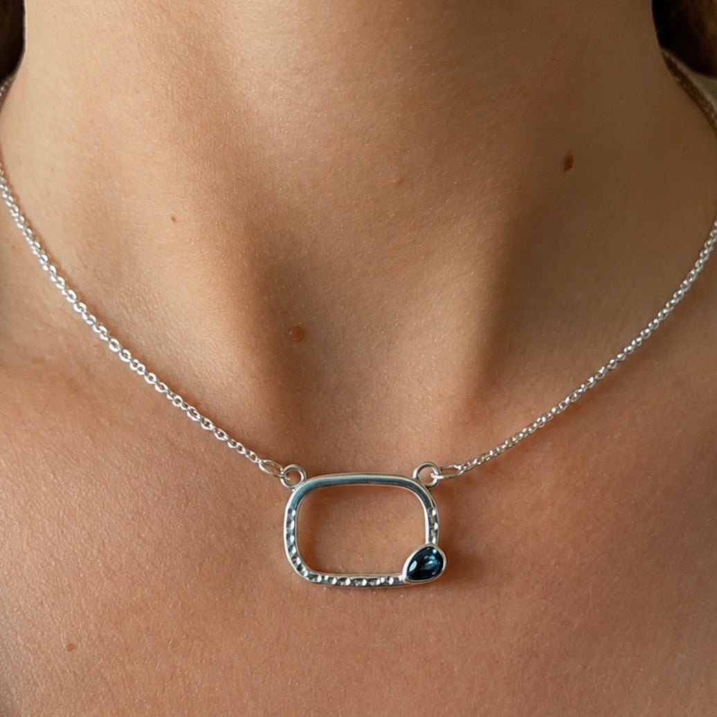 Silver and Topaz Necklace - Emily Lisbeth Jewellery