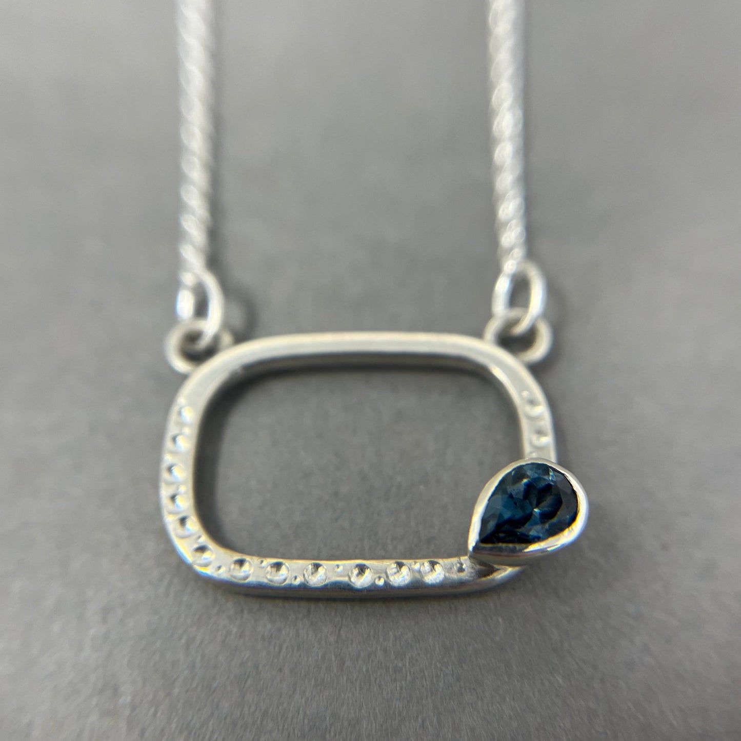 Silver and Topaz Necklace - Emily Lisbeth Jewellery