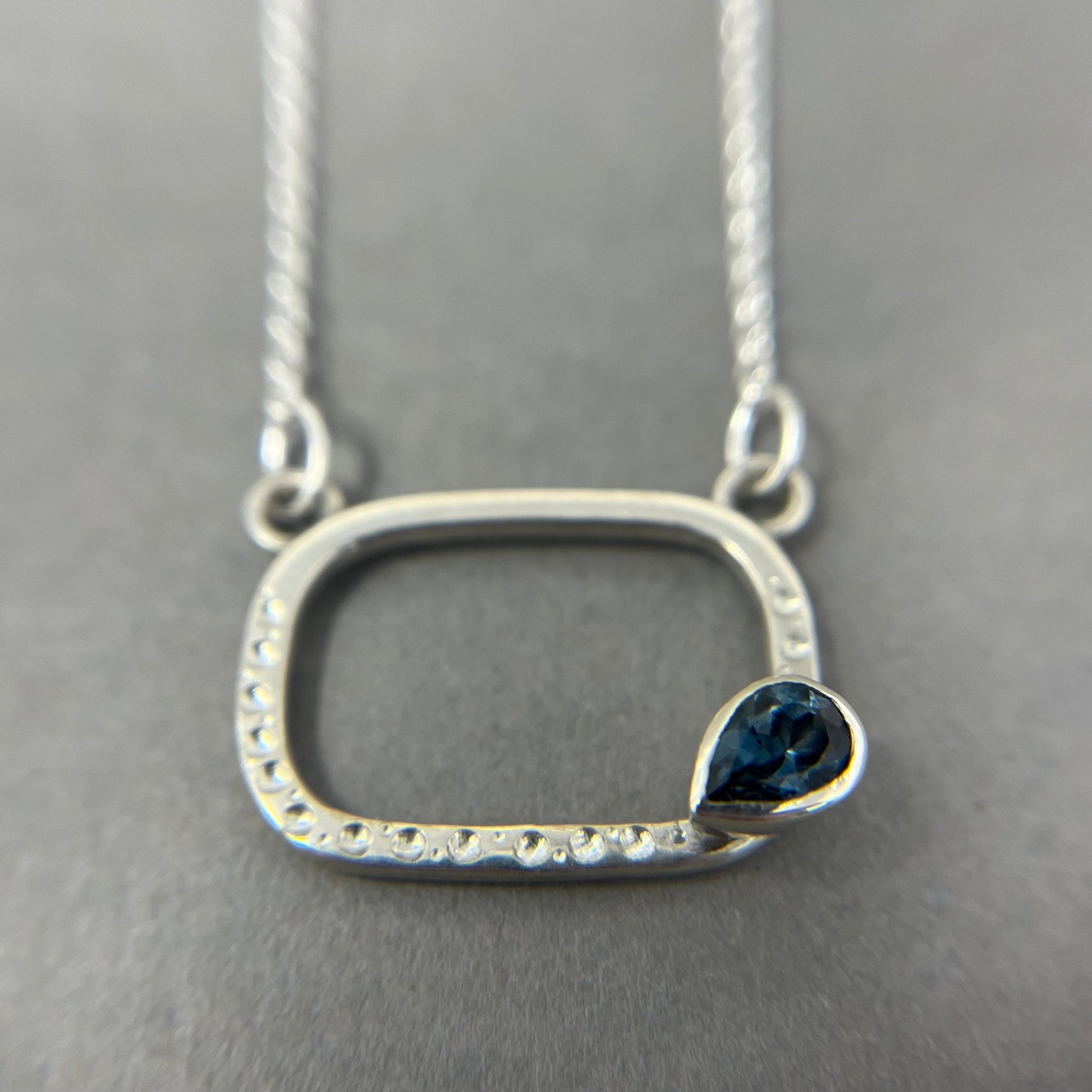 Silver and Topaz Necklace - Emily Lisbeth Jewellery