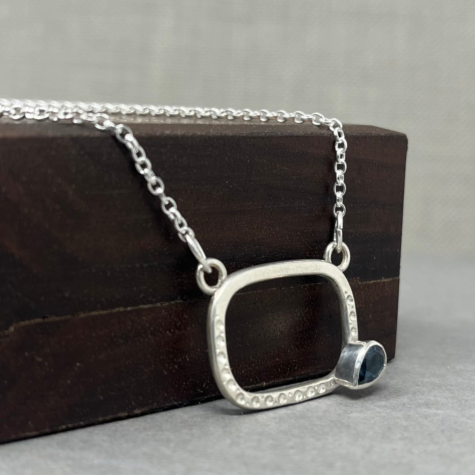 Silver and Topaz Necklace - Emily Lisbeth Jewellery