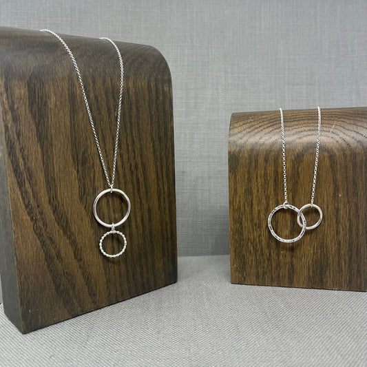 Silver Hoop Necklace Workshop Sunday 13th July 10am - 1pm - Emily Lisbeth Jewellery