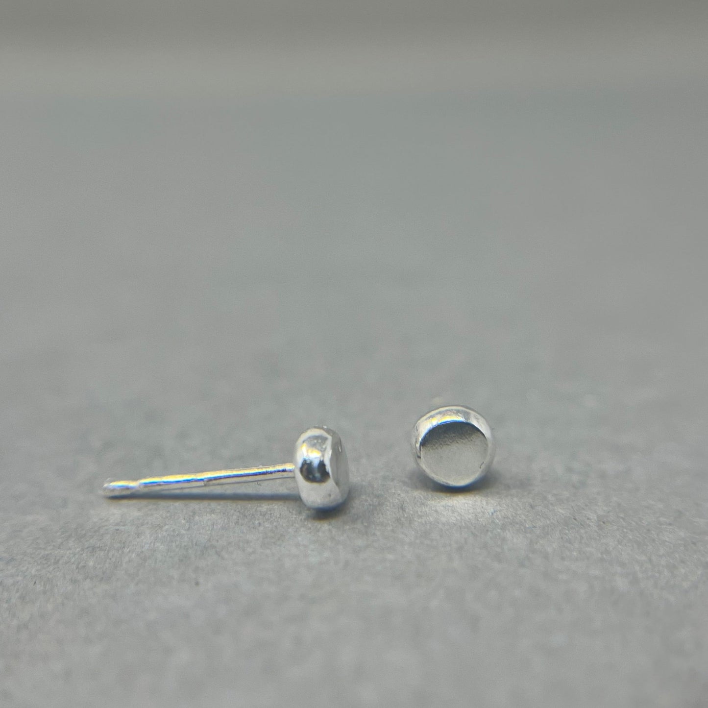 Silver mini dot studs - Emily Lisbeth Jewellery