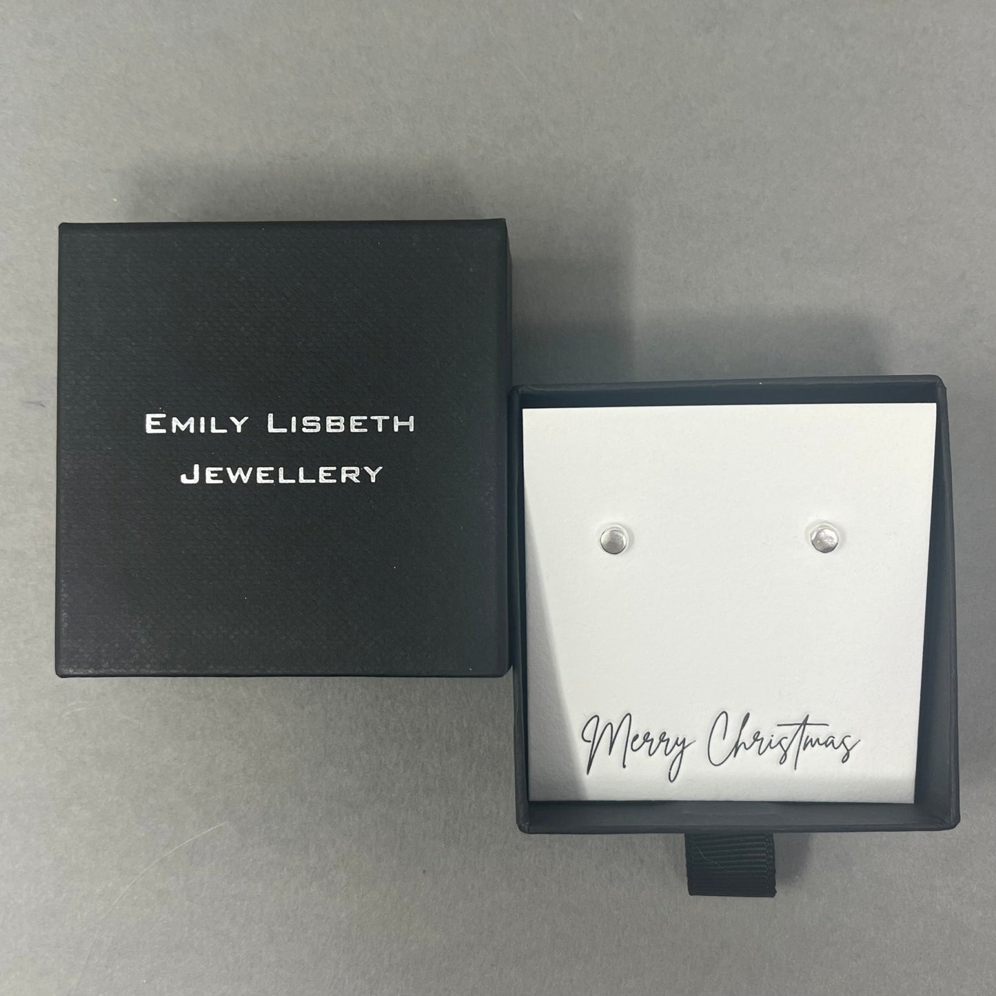 Silver mini dot studs - Emily Lisbeth Jewellery