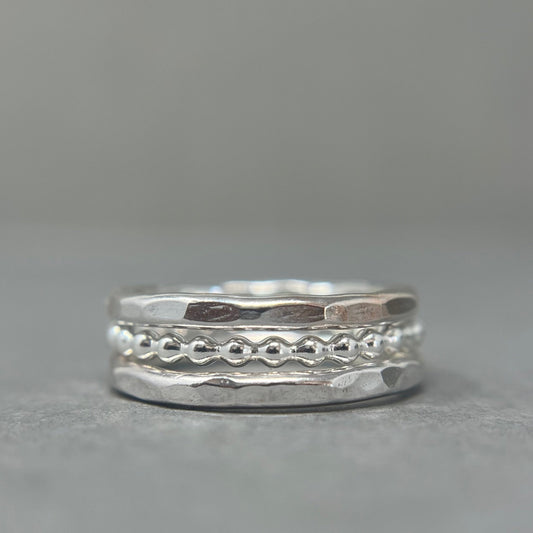 Silver Stacking Ring & Necklace Workshop Sunday 6th July 10am - 4pm - Emily Lisbeth Jewellery
