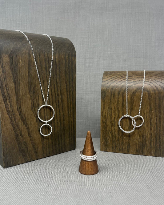 Silver Stacking Ring & Necklace Workshop Sunday 6th July 10am - 4pm - Emily Lisbeth Jewellery