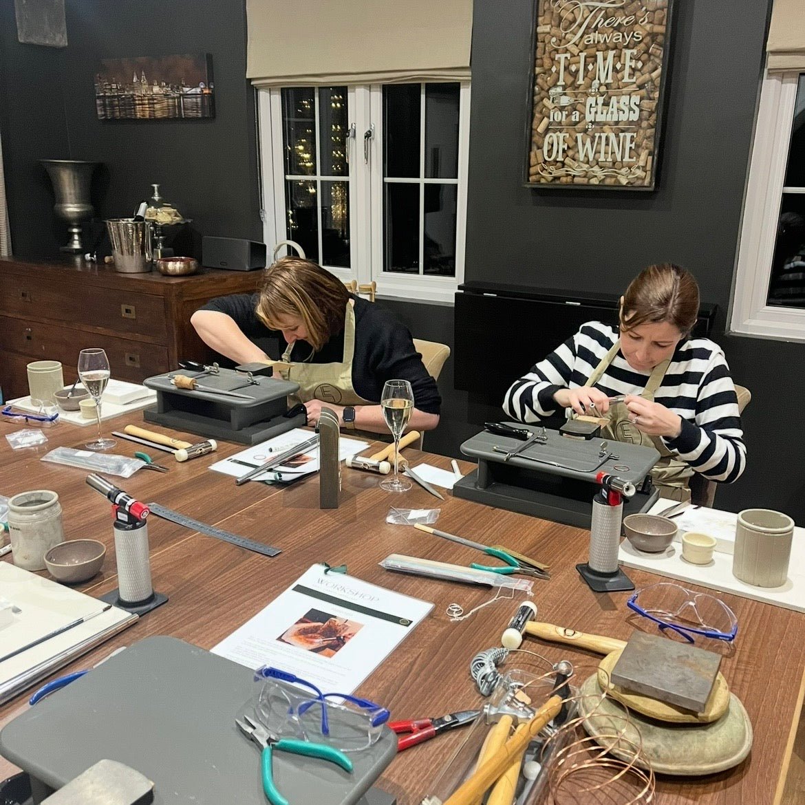 Stacking Ring or Necklace Workshop Saturday 12th September 10am-1pm - Emily Lisbeth Jewellery