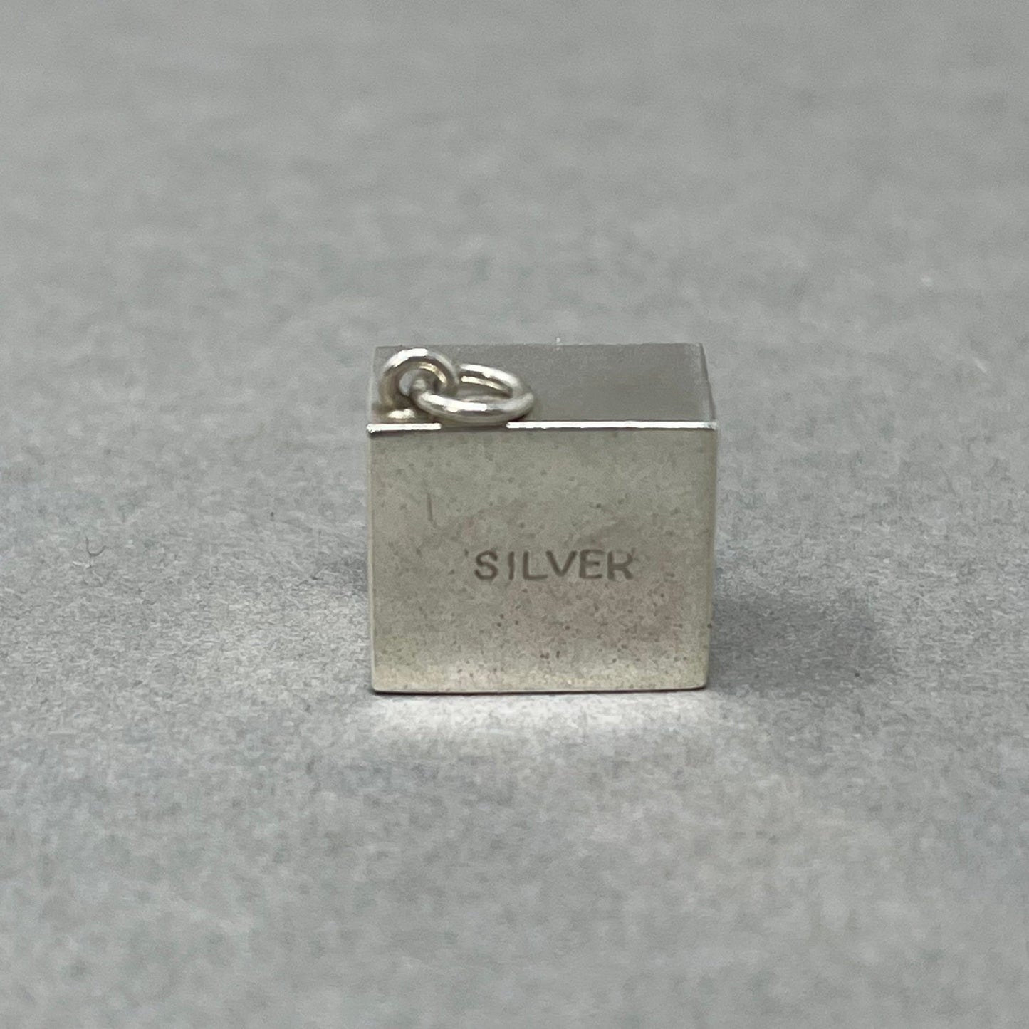 Vintage 1960's Ten Shilling Note Silver Charm - Emily Lisbeth Jewellery