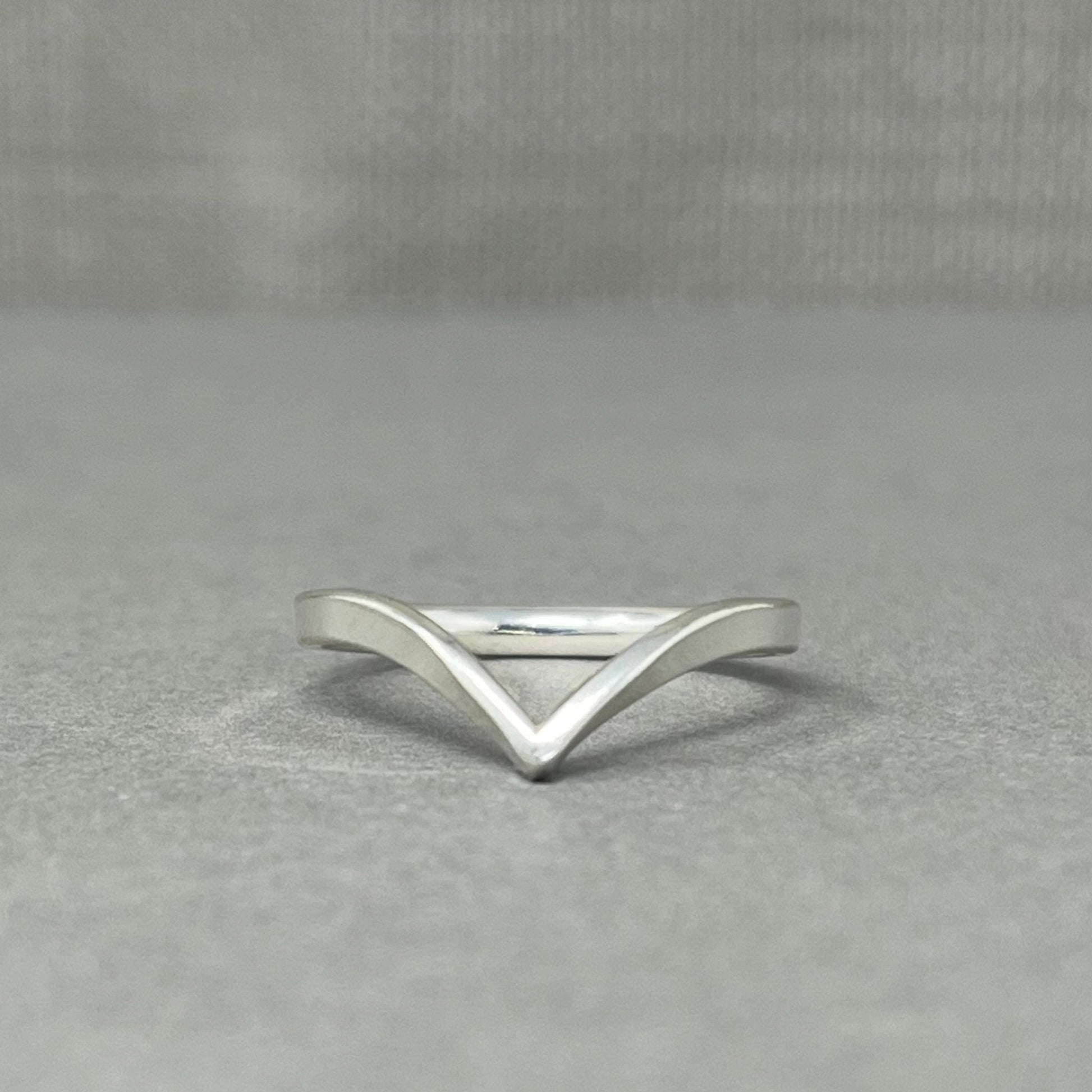 Wishbone Wedding Ring - Emily Lisbeth Jewellery