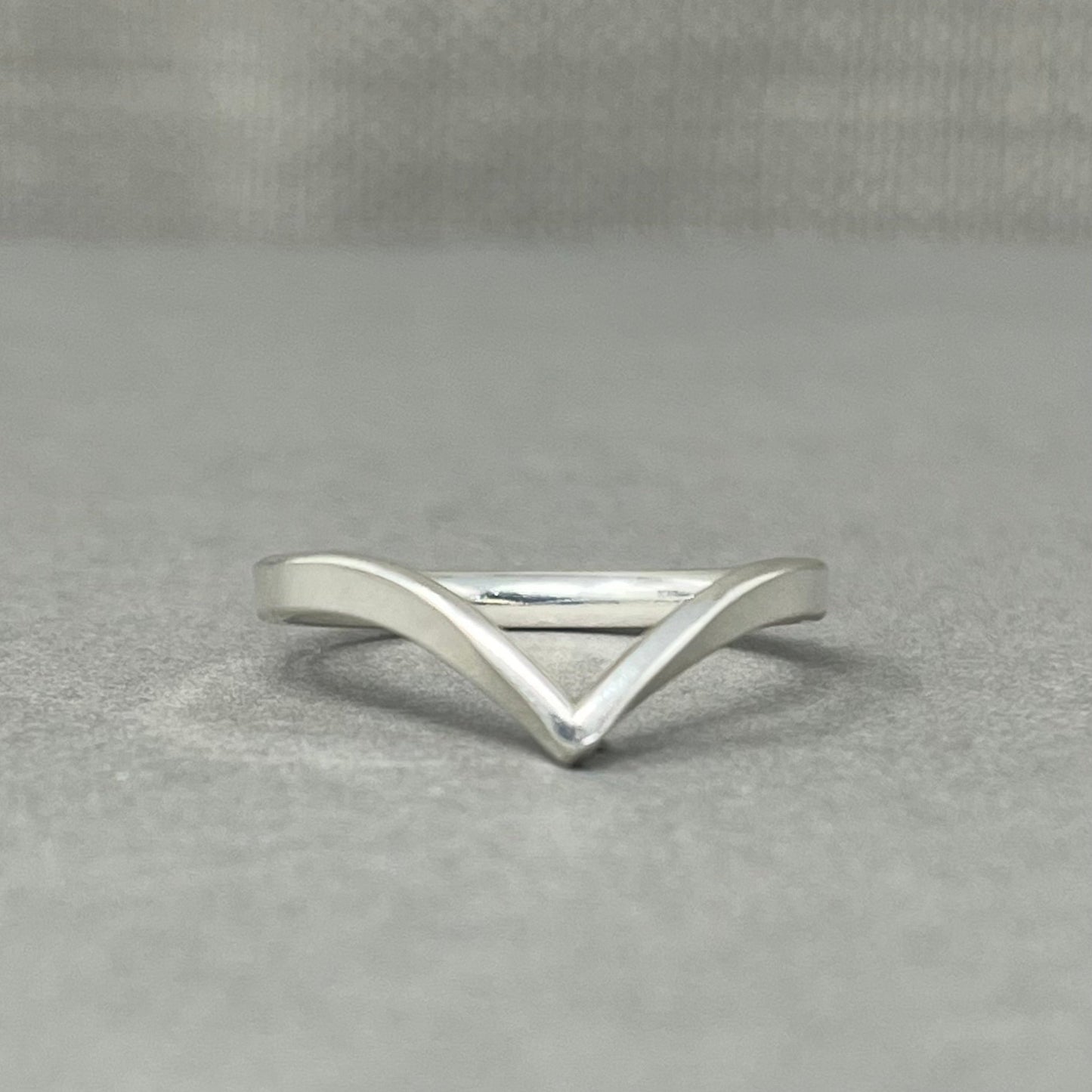 Wishbone Wedding Ring - Emily Lisbeth Jewellery